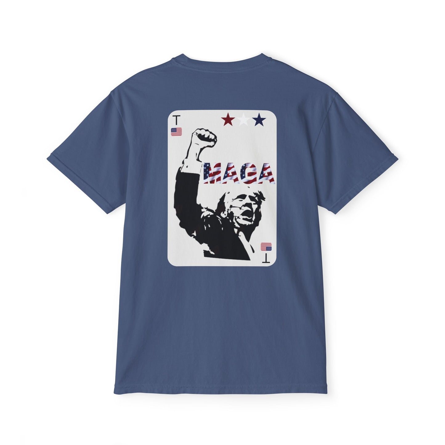 Unisex Trump 2025 Card Pocket Shirt