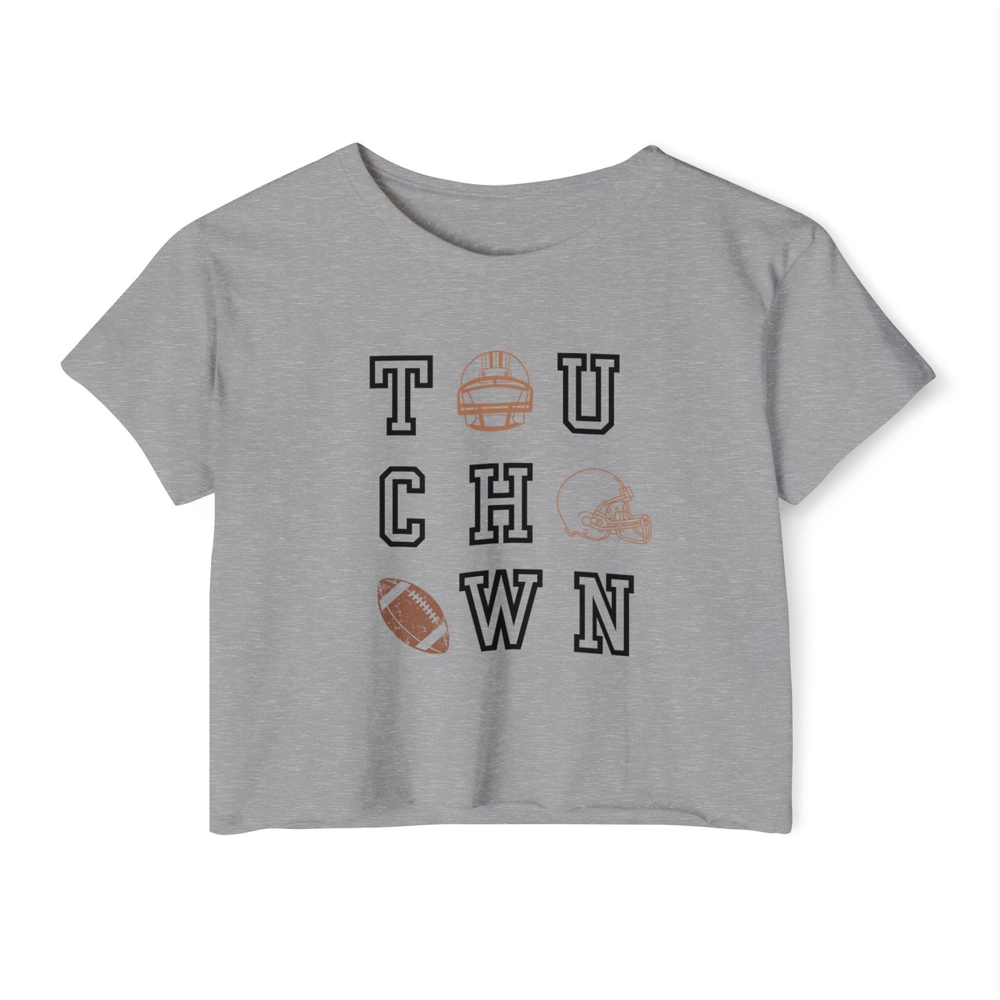 Women's Touchdown Crop Shirt