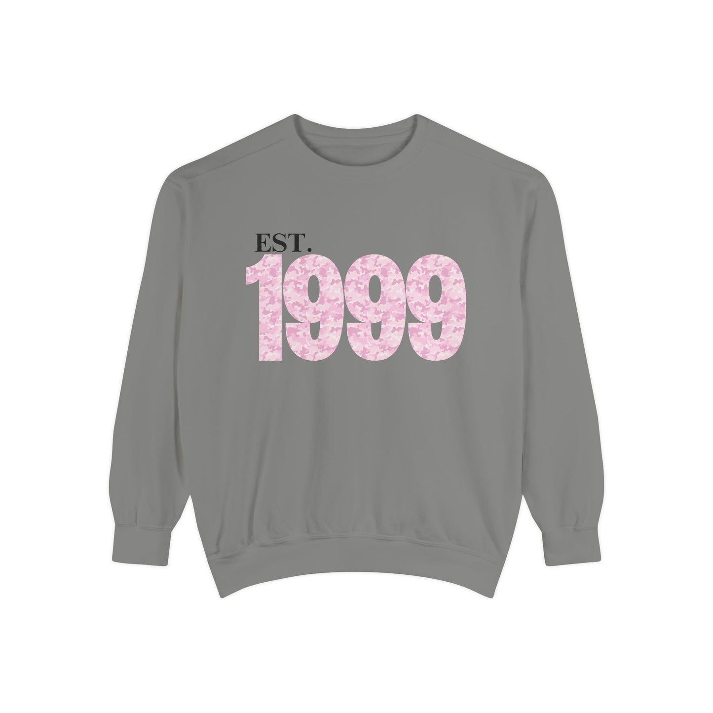 Unisex Est. Birth Year Camo Sweatshirt