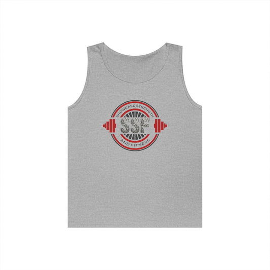 Mens' Showcase Strength & Fitness Camo Tank-Top