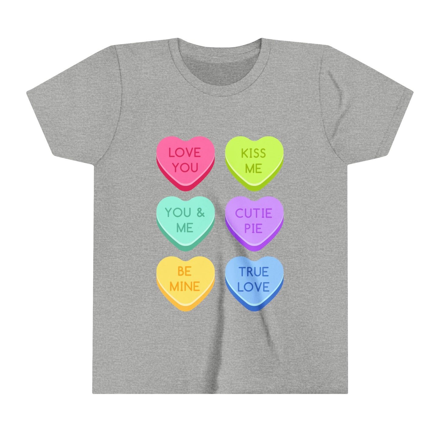 Womens Candy Hearts Valentine's Day Shirt