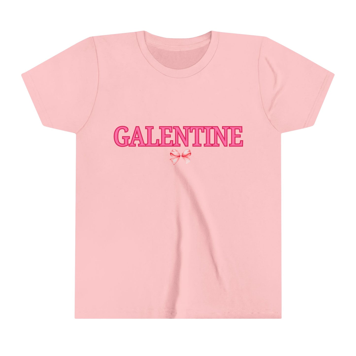 Women's Galentine Bow Valetines Day Shirt