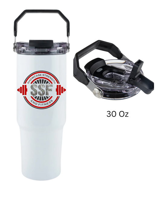 Showcase Strength & Fitness Camo Water Bottle